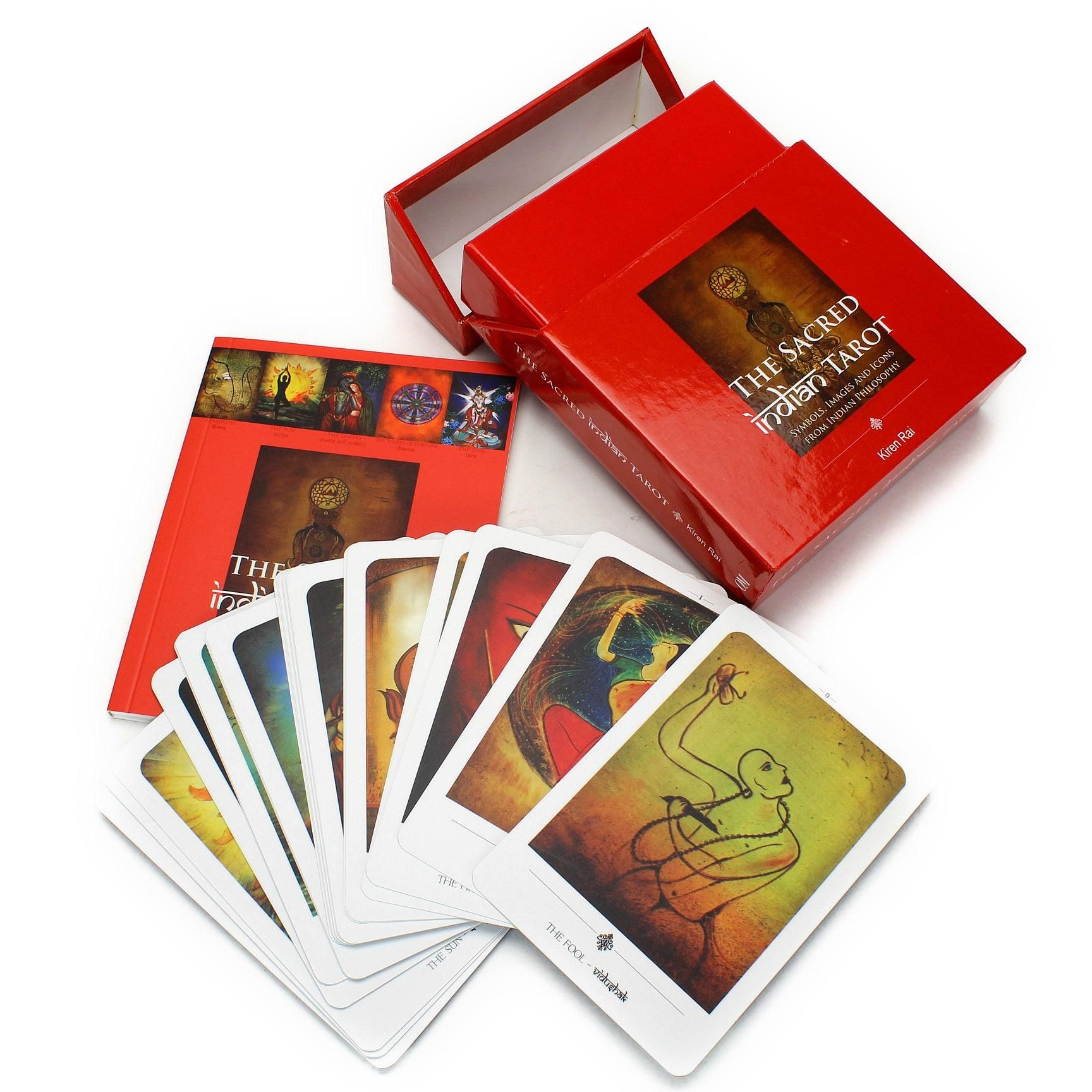 The Sacred Indian Tarot （カード22枚、ハンドブック付）（赤箱