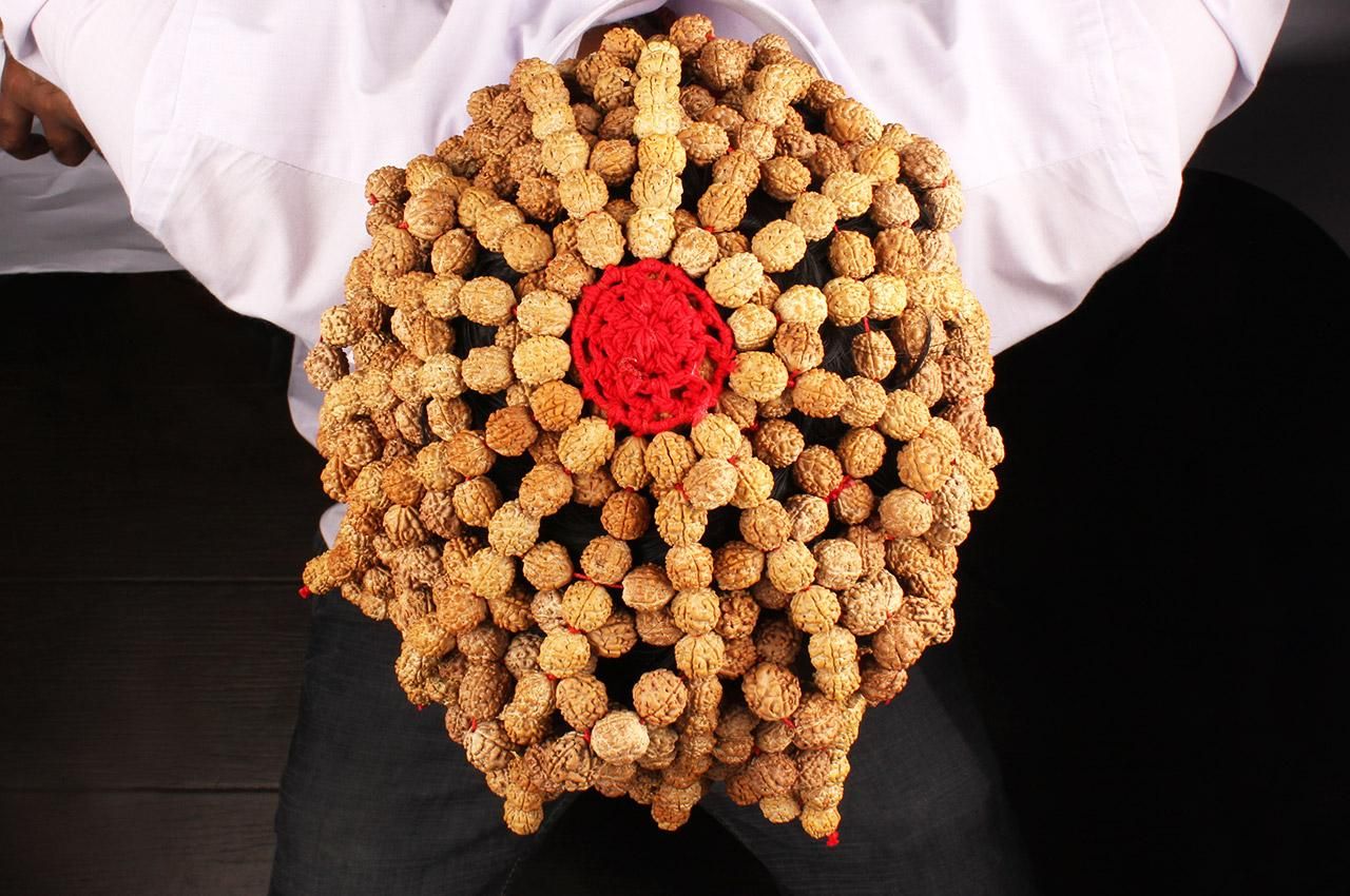 ルドラクシャハット　メディテーション ルドラークシャ・メディテーション・ハット（ネパール産）（受注