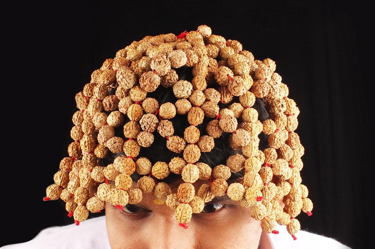 ルドラークシャ・メディテーション・ハット（ネパール産）（受注製作