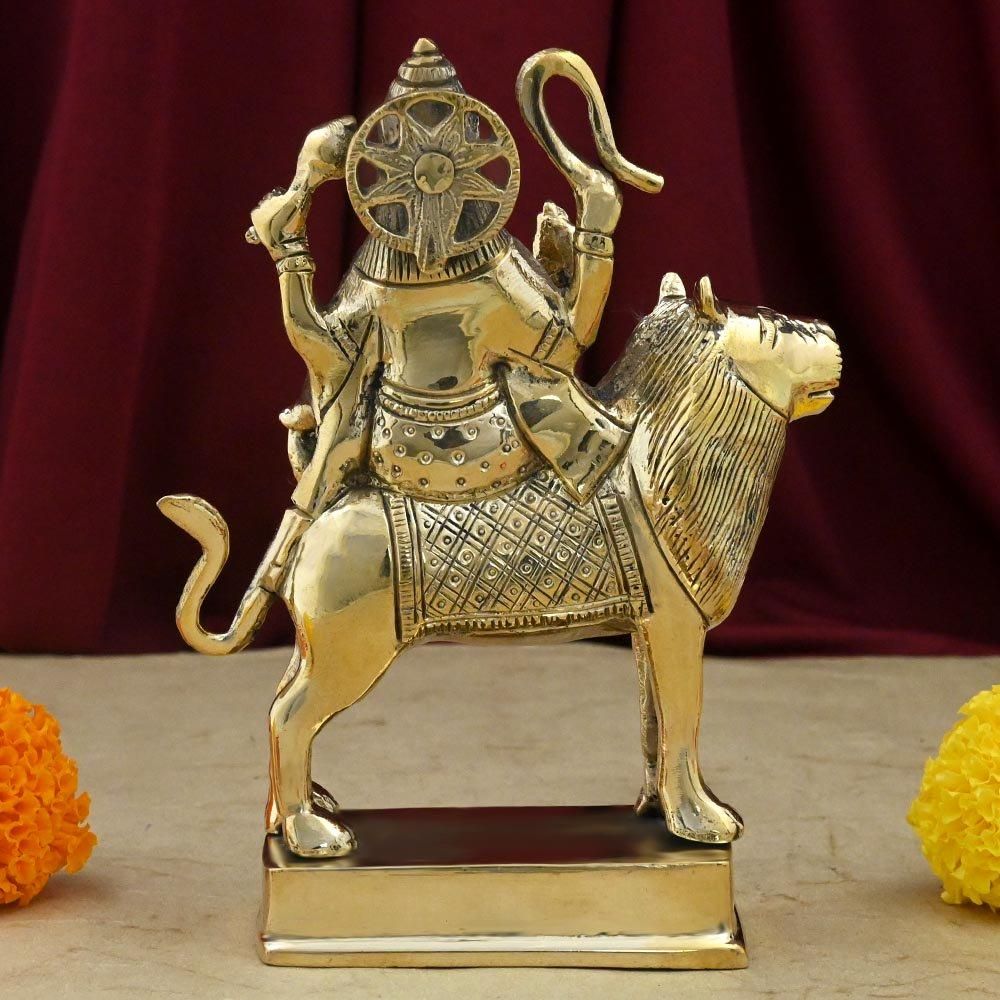 ブダ神像（真鍮製、高さ約15.2cm）（受注製作