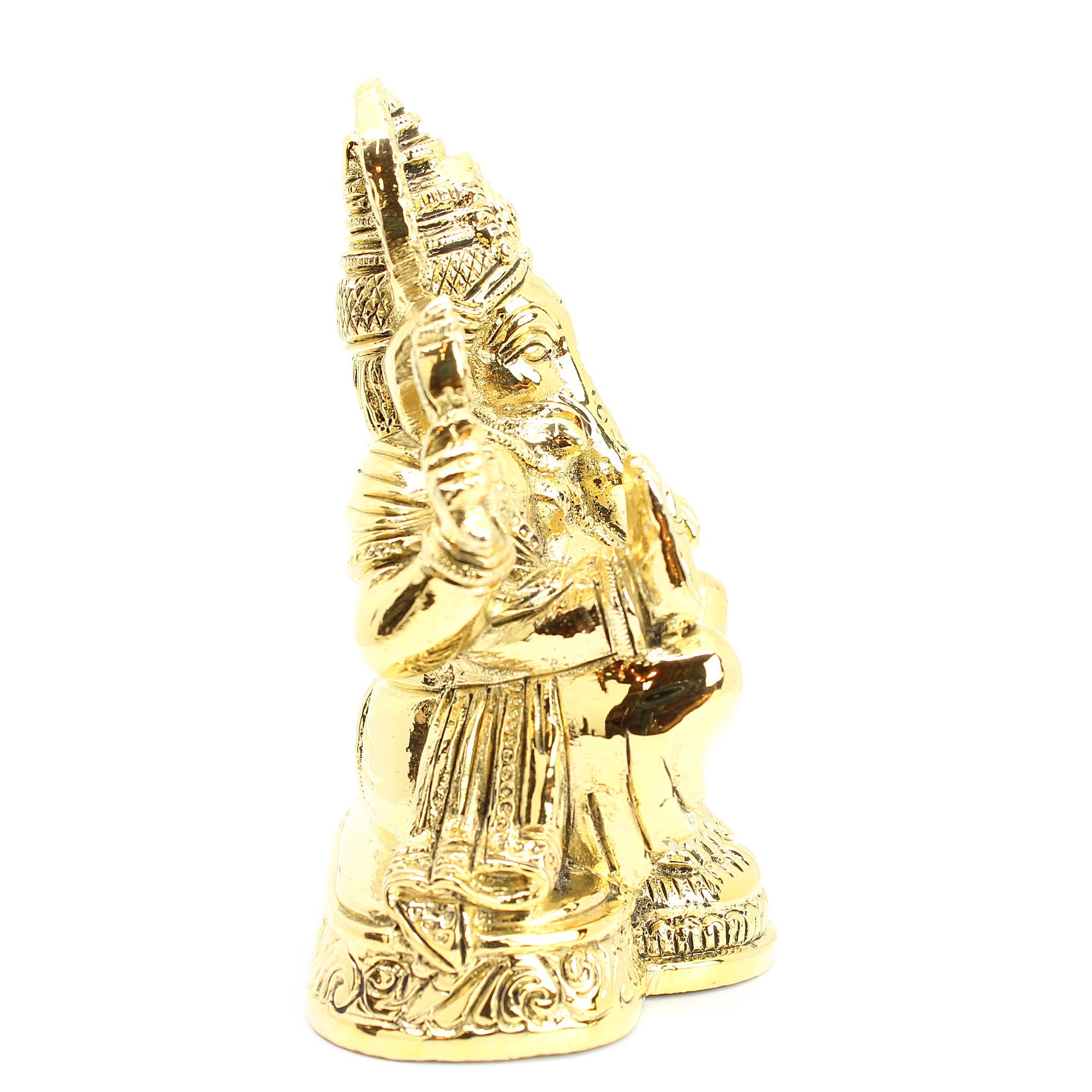 ガネーシャ神像（真鍮製、高さ約11cm）- スピリチュアルインド雑貨 SitaRama（シーターラーマ）