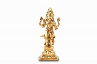 カーラ・バイラヴァ神像（高さ約17cm、ブロンズ製）（受注製作）