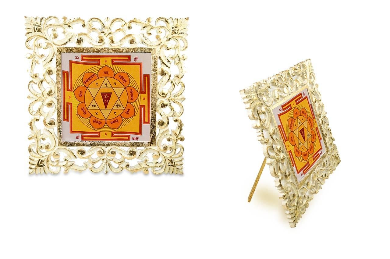 ガーヤトリー・ヤントラ（シルク・デザイン）（受注製作