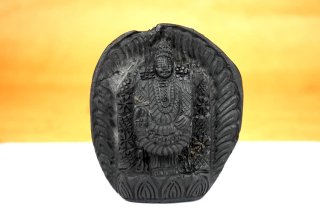 ティルパティ・バラジ神像（シャーラグラーマ、367g）（受注発注品）