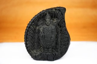 ティルパティ・バラジ神像（シャーラグラーマ、510g）（受注発注品）