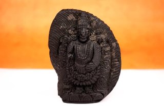 ティルパティ・バラジ神像（シャーラグラーマ、343g）（受注発注品）