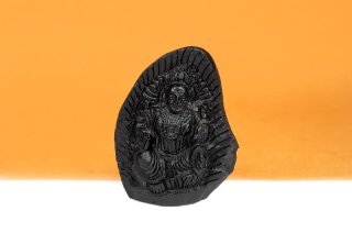ハヌマーン神像（シャーラグラーマ、271g）（受注発注品）