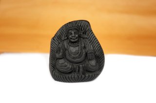 クベーラ神像（シャーラグラーマ、249g）（受注発注品）