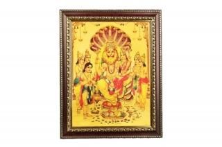 ブッダ・ポスターフレーム（ゴールド調）（受注製作