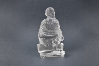 クリスタル・シルディ・サイババ神像（約356g）（受注発注品）