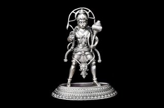 ハヌマーン神像（シルバー、約104グラム）（受注製作）