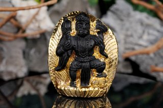 ハヌマーン神像（シャーラグラーマ、468g）（受注発注品）