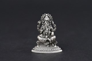 ガネーシャ神像（シルバー、約18グラム）（受注製作）