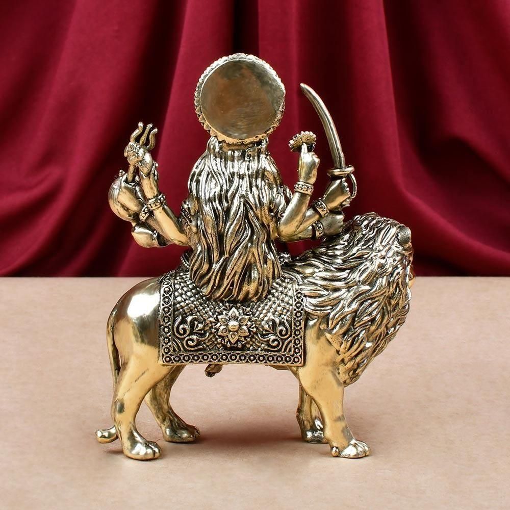 ドゥルガー女神像（アシュタダートゥ、高さ約12.0cm）（受注製作