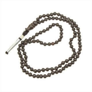 黒壇数珠（108+1ビーズ、５mmサイズ）