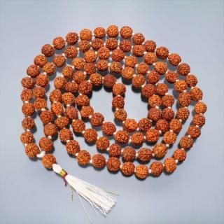 天然ルドラークシャマーラーロザリオ 108ビーズ 110cm 藤井風