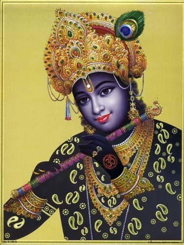 クリシュナ・ポスター - スピリチュアルインド雑貨 SitaRama