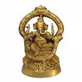 ガネーシャ神像（真鍮製、約4.2kg）