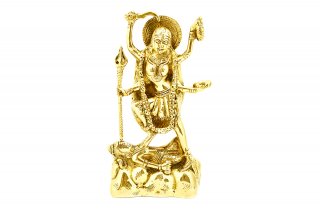 マハー・カーリー女神像（真鍮製）（受注製作）