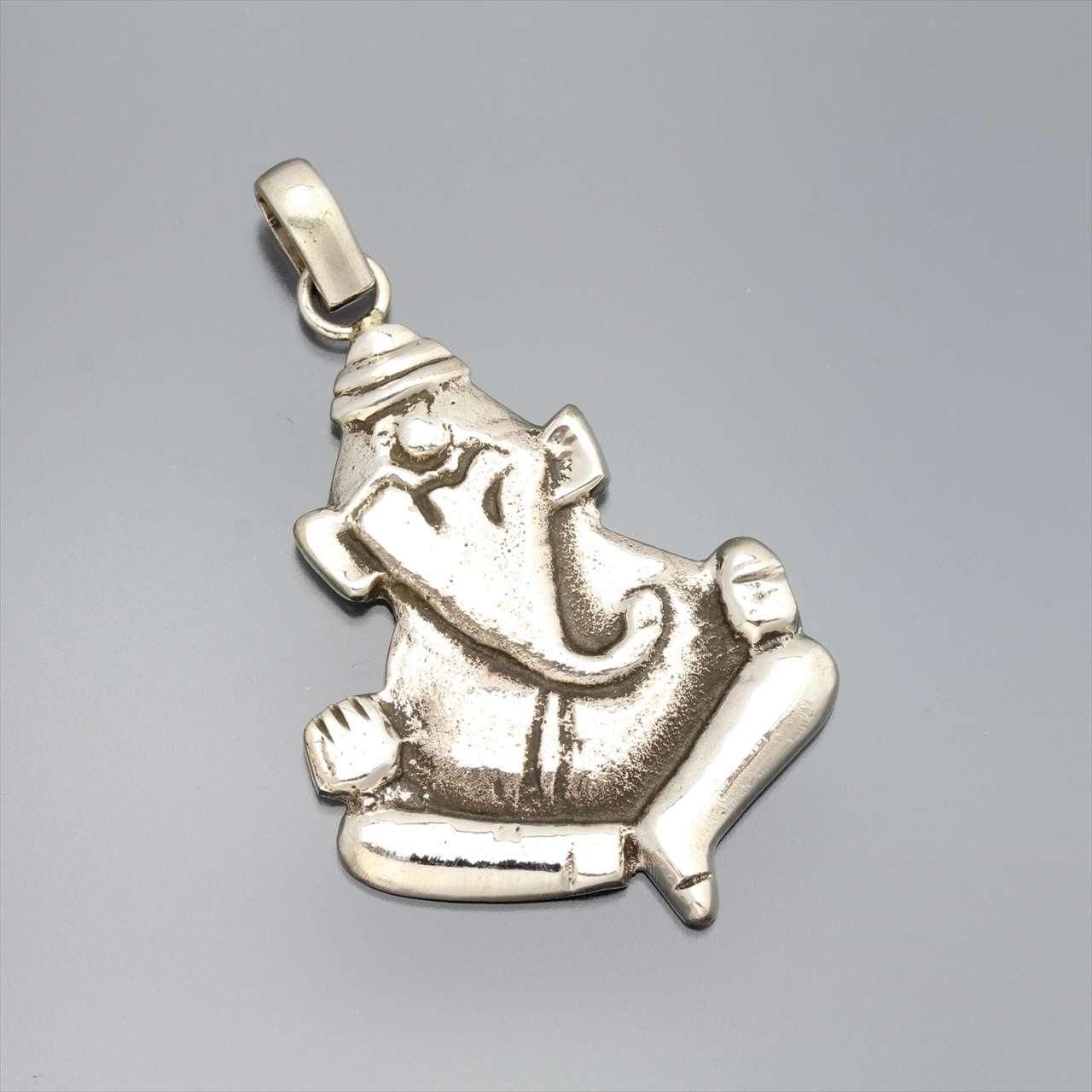 ガネーシャ・シルバー・ペンダントトップ（GL87） - スピリチュアル