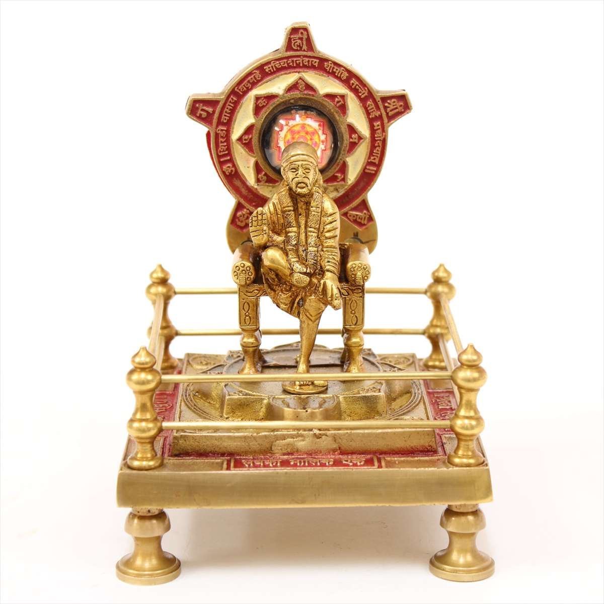 シルディ・サイババ祭壇（真鍮製） - スピリチュアルインド雑貨 SitaRama（シーターラーマ）