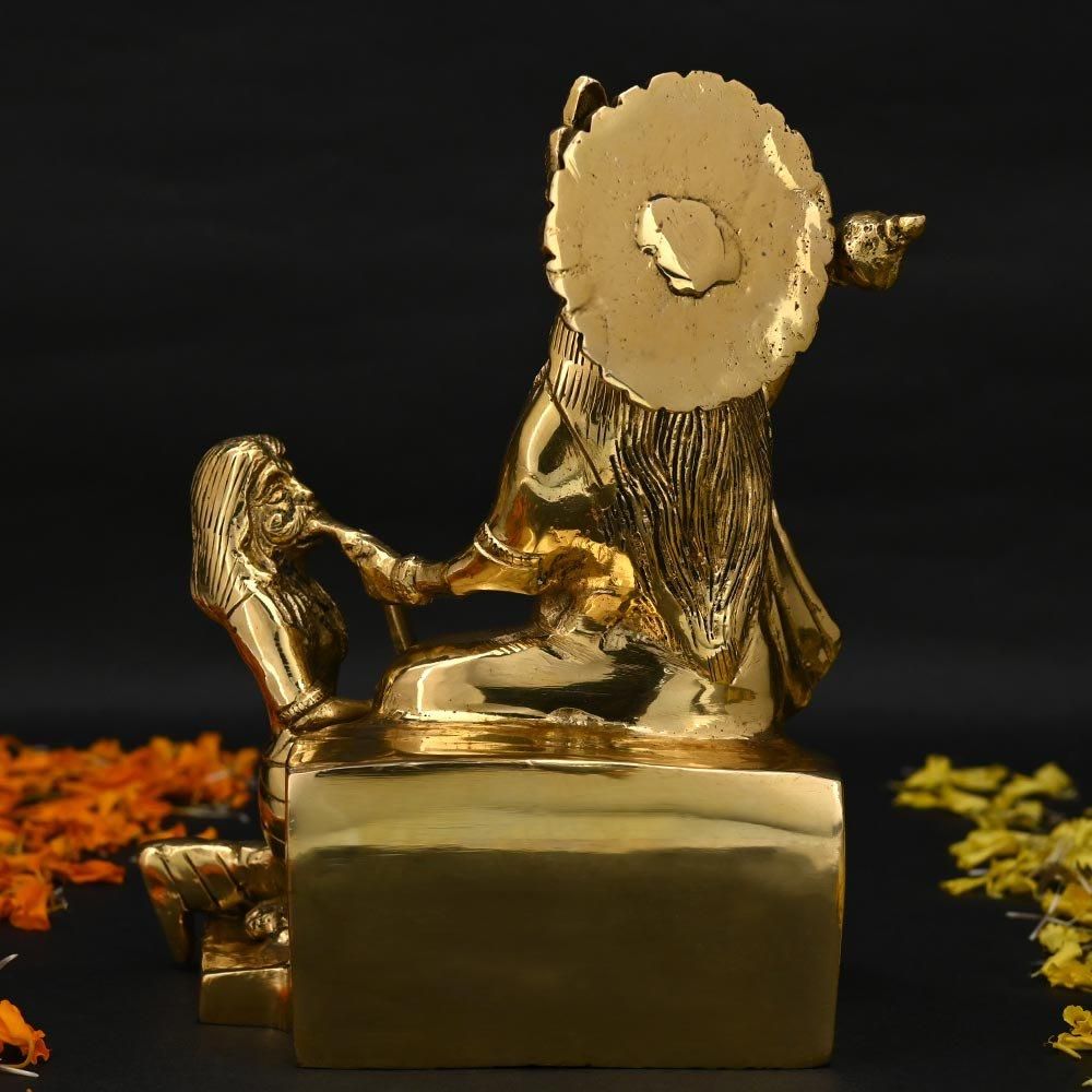 バガラームキー女神像（真鍮製、高さ約17.7cm）（受注製作