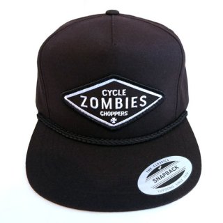 <img class='new_mark_img1' src='https://img.shop-pro.jp/img/new/icons5.gif' style='border:none;display:inline;margin:0px;padding:0px;width:auto;' />CYCLE ZOMBIES /륾ӡ  DIY SNAP BACK BLACK