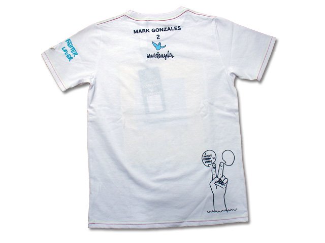 Mark Gonzales マークゴンザレス09半袖tシャツ15 Vanilla Web Store Mark Gonzales Krooked Spitfire Wheels Adidas Skateboarding