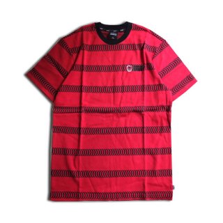 <img class='new_mark_img1' src='https://img.shop-pro.jp/img/new/icons5.gif' style='border:none;display:inline;margin:0px;padding:0px;width:auto;' />HUF X Spitfire Wheels  Stripe S/S knit shirt