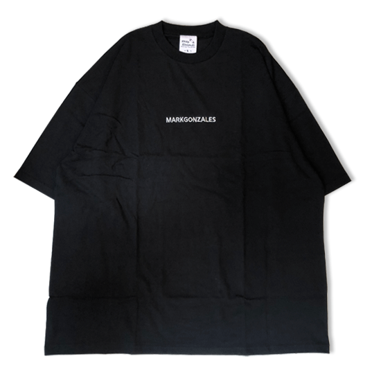 Vanilla Web Store Mark Gonzales マークゴンザレス半袖プリントビッグtシャツブラックフロント刺繍 Vanilla Web Store Mark Gonzales マークゴンザレス半袖プリントビッグtシャツブラックフロント刺繍