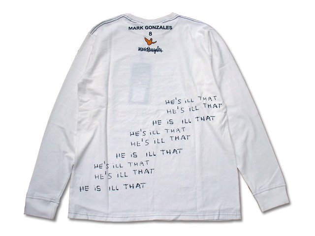 MARK GONZALES/マークゴンザレス09FW長袖Tシャツ04 - VANILLA