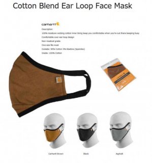 CARHARTT - Cotton Blend Ear Loop Face Mask ϡȥޥUSA