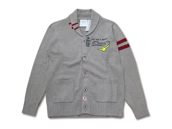 MARK GONZALES/マークゴンザレス09FWショールカラーカーディガン02