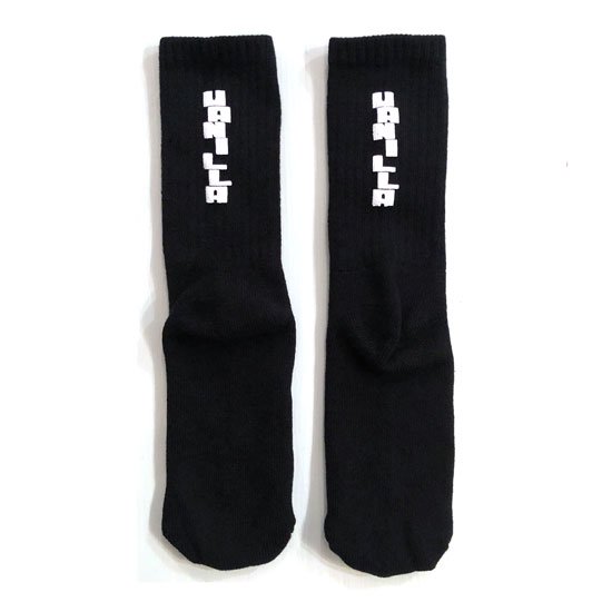 VANILLA WEB STORE -VANILLA LOGO BACK PRINT SOCKS ロゴバック