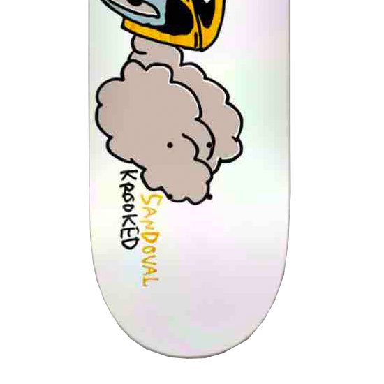 KROOKED RONNIE SANDOVAL WINNER SKATEBOARD DECK 8.12x31.32inch WB