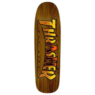 ANTIHERO  SKATEBOARDS x THRASHER MAGAZINE TEAM CRUISER DECK 9.56  X 33 WB 14.25 