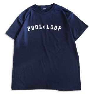 POOL & LOOP TILE SHORT SLEEVE T-SHIRT NAVY