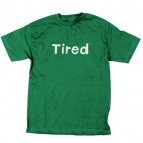 TIRED SKATEBOARDS SIMPLE LOGO TEE T-SHIRT art by PARRA(ѥ)