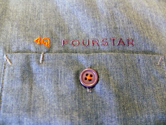 4Q Clothing × FourStar ワークシャツ