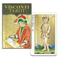 ミニチュア・ビスコンティ・スフォルツァ版タロット＜Lo Scarabeo＞ MINIATURE VISCONTI TAROT