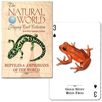 THE NATURAL WORLD REPTILES AND AMPHIBIANS OF THE WORLD トランプ