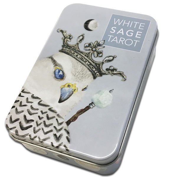 WHITE SAGE TAROT　ホワイト・セージ・タロット（缶入）