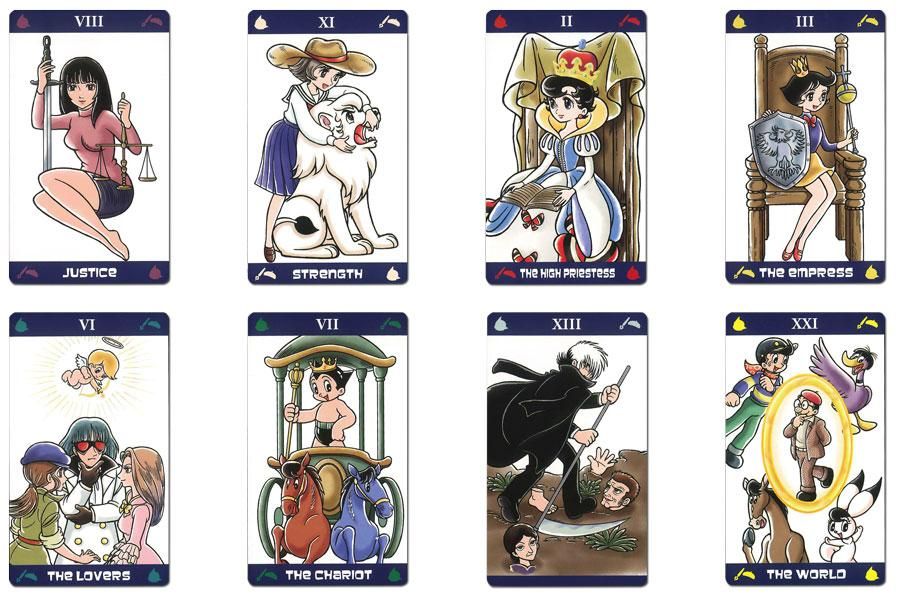 TEZUKA OSAMU CHARACTER TAROT SET 手塚治虫キャラクター