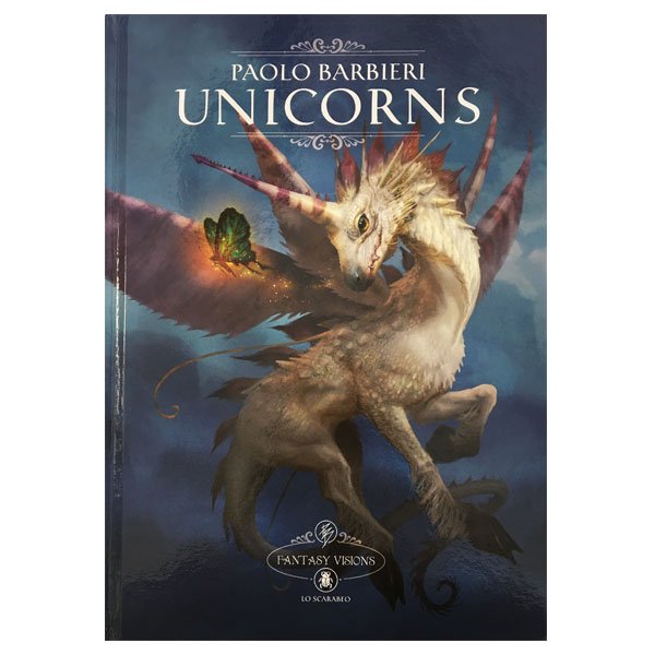 Unicorns Barbieri Fantasy Visions ブック ユニコーン