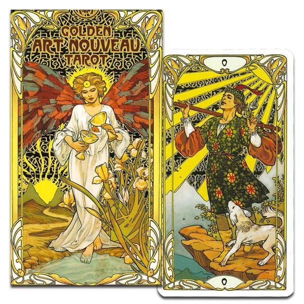 GOLDEN ART NOUVEAU TAROT　ゴールデン・アールヌーボー・タロット