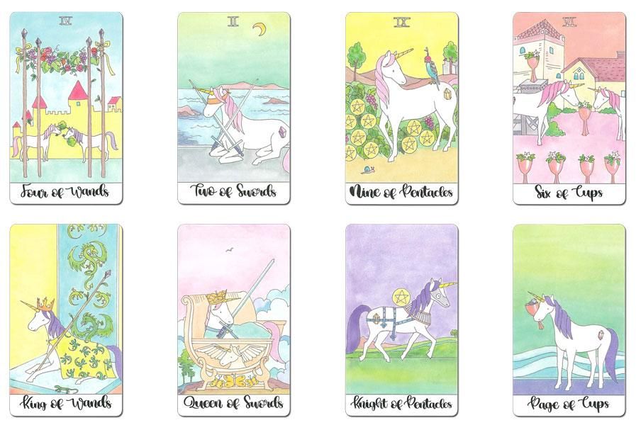 Crystal Unicorn Tarot 英語版解説書付き Crystal Unicorn Tarot 英語版解説書付き The Crystal Unicorn