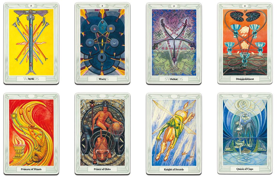 ALEISTER CROWLEY DELUXE TAROT:GILDED DECK u0026 BOOK SET アレイスター・クローリー・デラックス・タロット ＜限定版＞