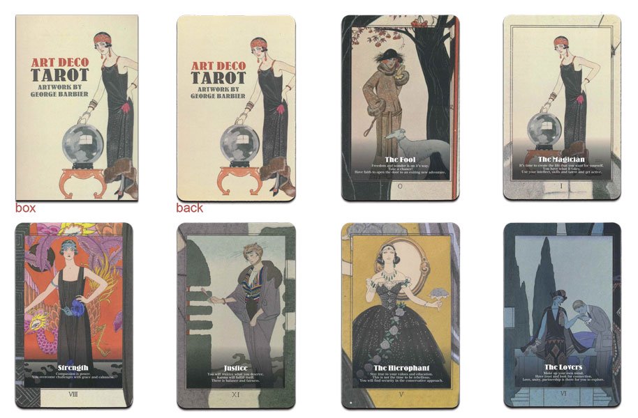 ART DECO TAROT　アールデコ・タロット（大アルカナのみ）