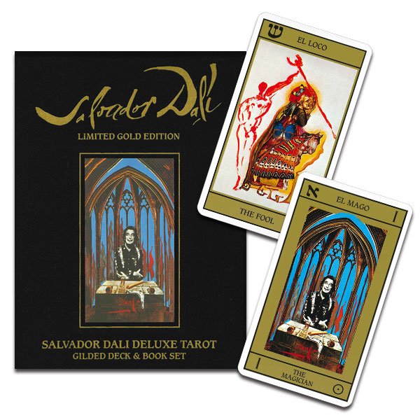 SALVADOR DALI DELUXE TAROT:GILDED DECK & BOOK SET