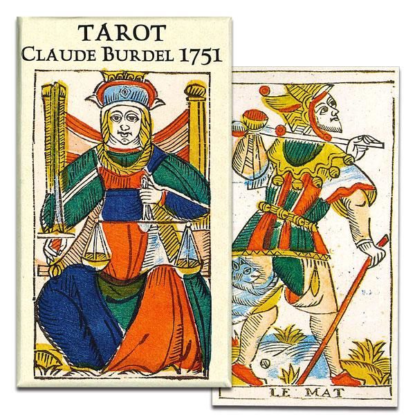 タロットカード TAROT DE CLAUDE BURDEL 1751 タロット・デ・クロード・バーデル